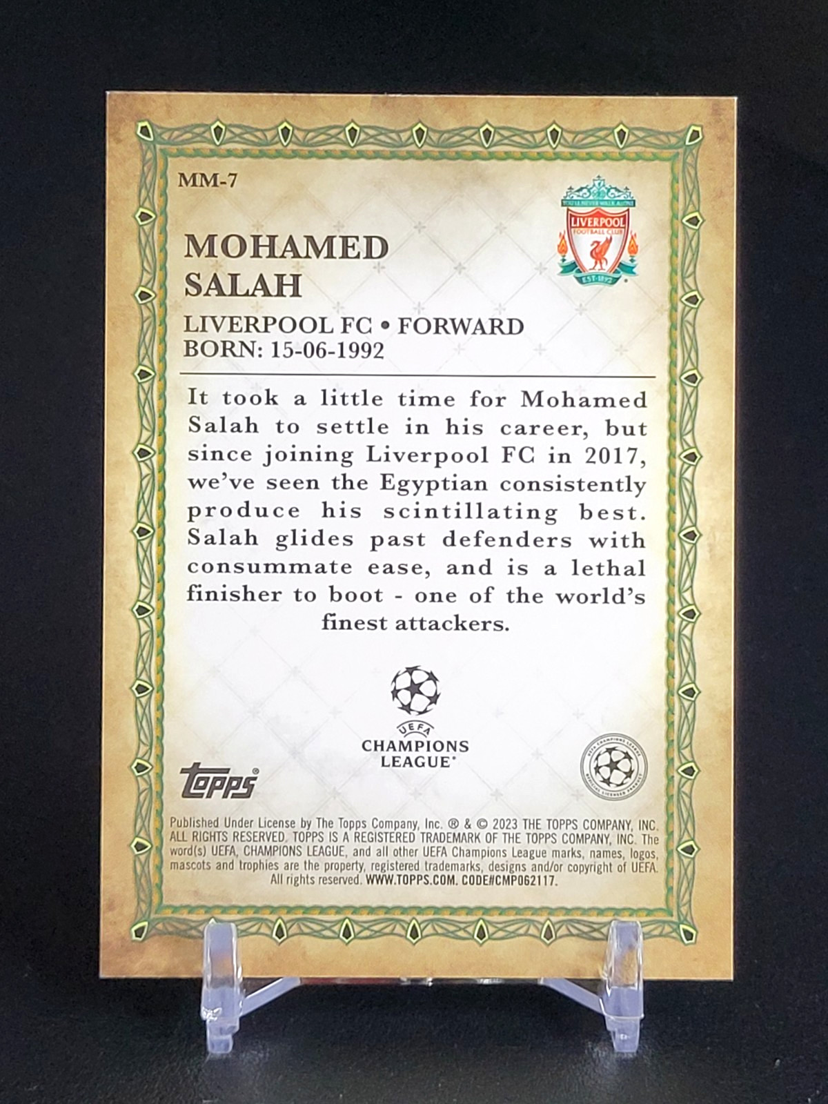 Mohamed Salah – 2022-23 Merlin UEFA Club Competitions – Merlin’s Masters #MM-7