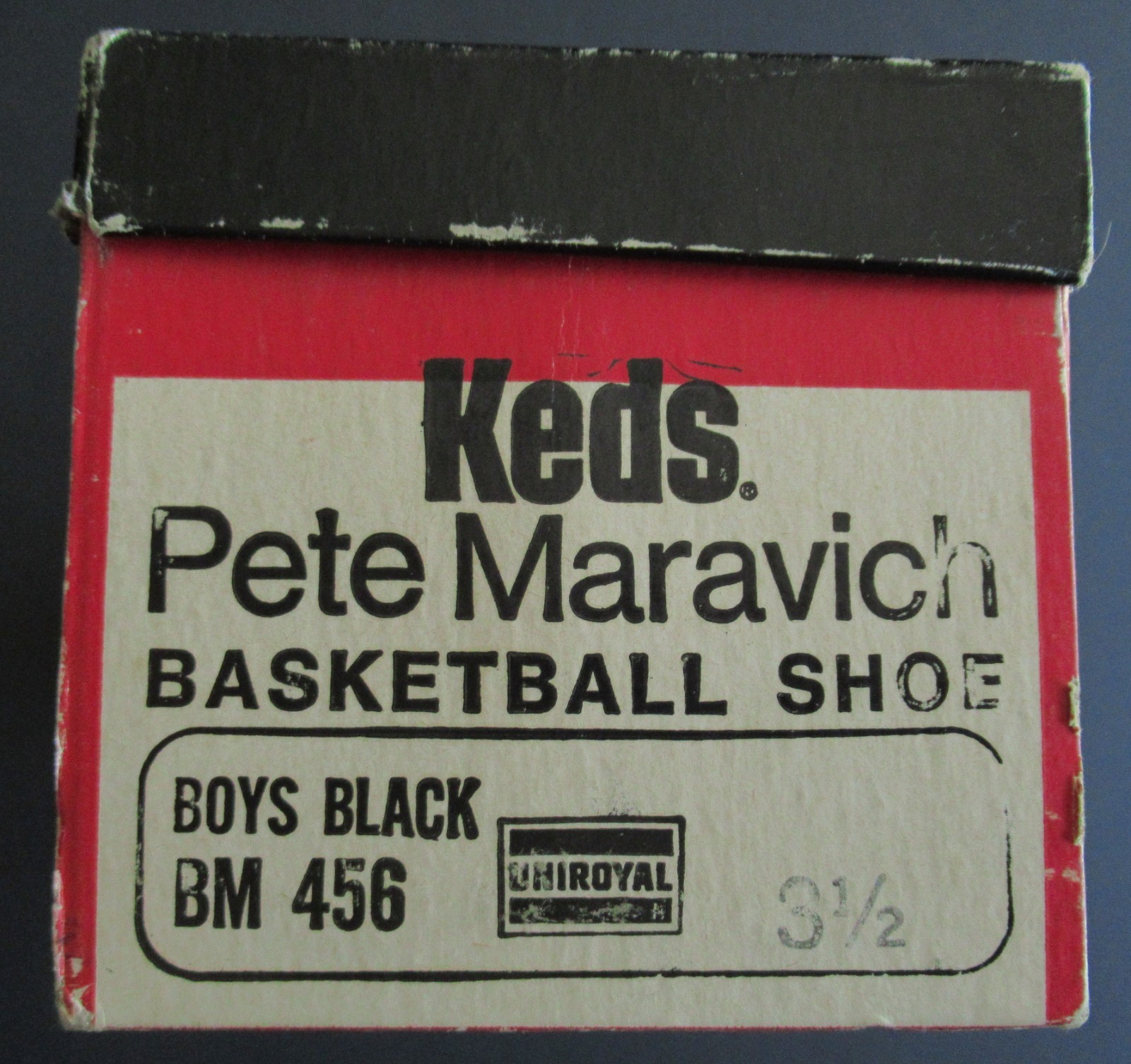 1970s Pete Maravich Keds Basketball Shoe Box NICE!