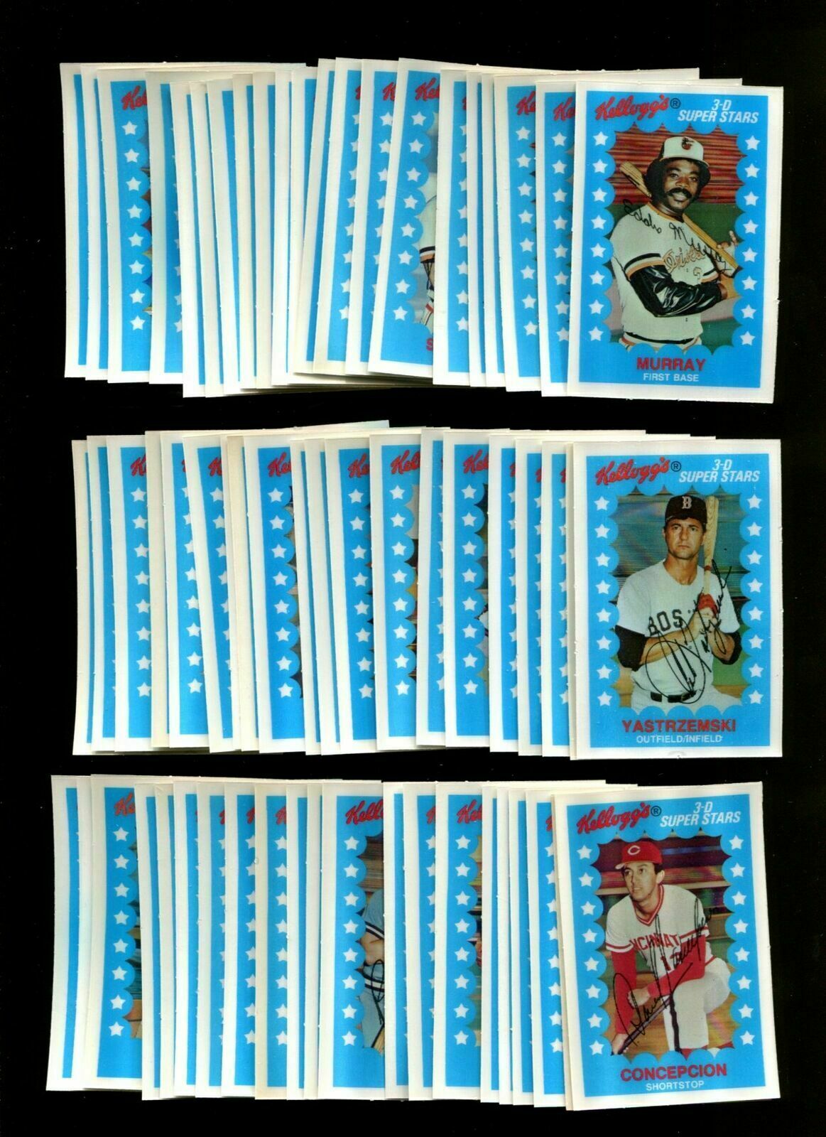 Bob Horner 1982 Kelloggs (Sale Is For The One Card Listed In Title) 0135)