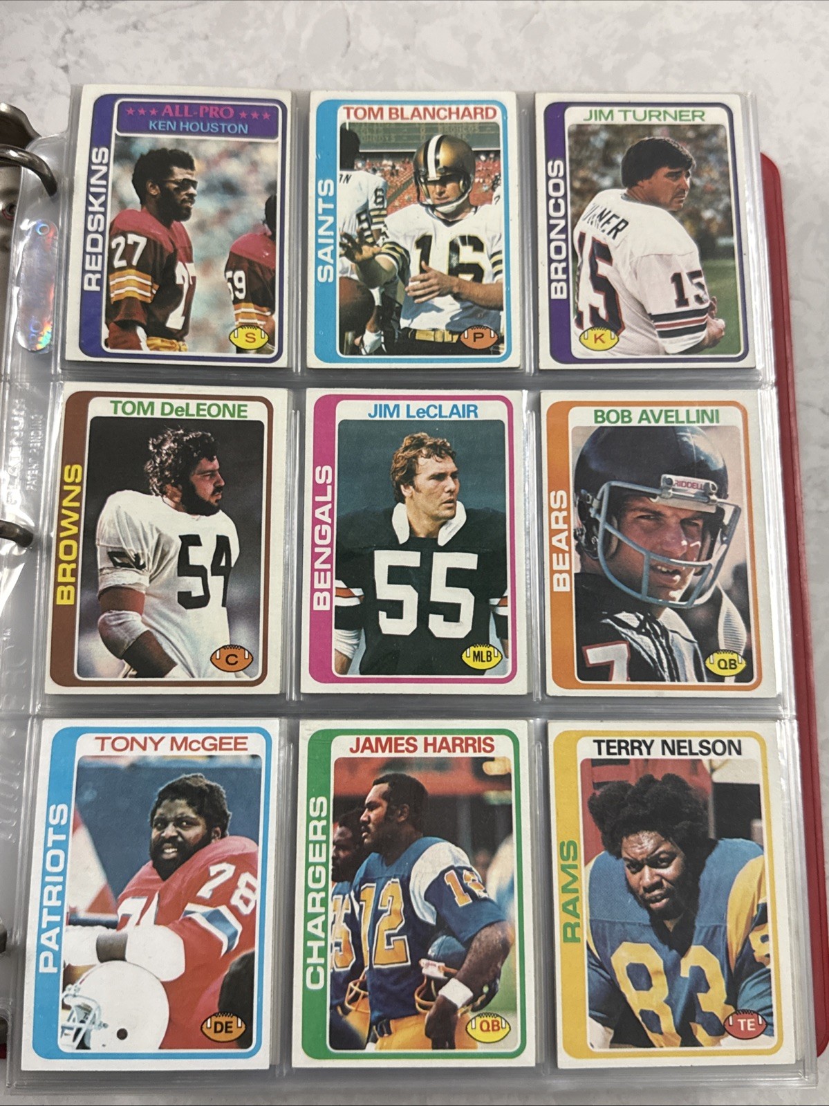 1978 Topps Football Card #s 1-176 +Rookies -You Pick- NFL Trading Cards