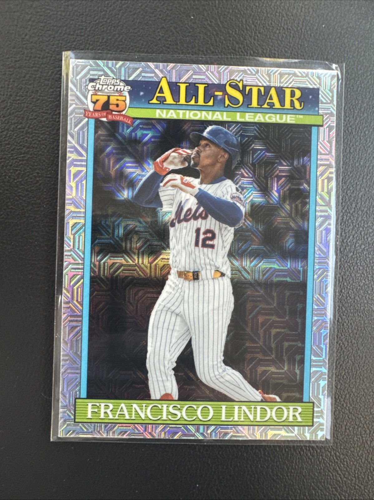 2026 Topps Series 2 1991 Chrome Silver Pack Mojo ALL-STAR Francisco Lindor Mets