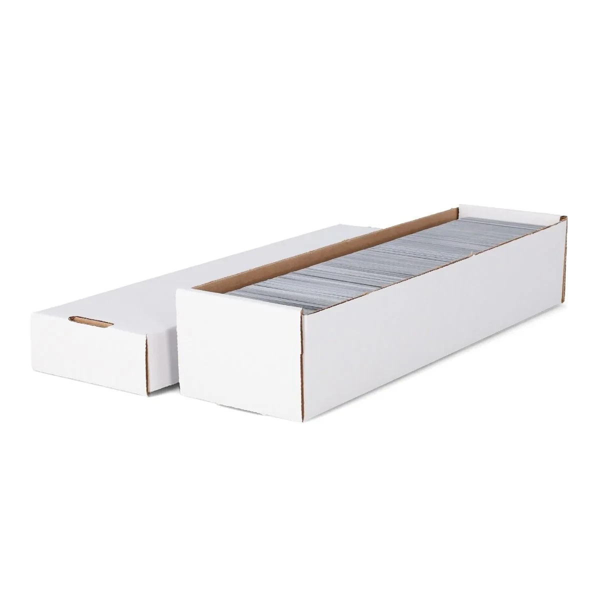 1 BCW 800 COUNT CARDBOARD 2-PIECE CARD STORAGE BOX w/ LID Trading Sports Case
