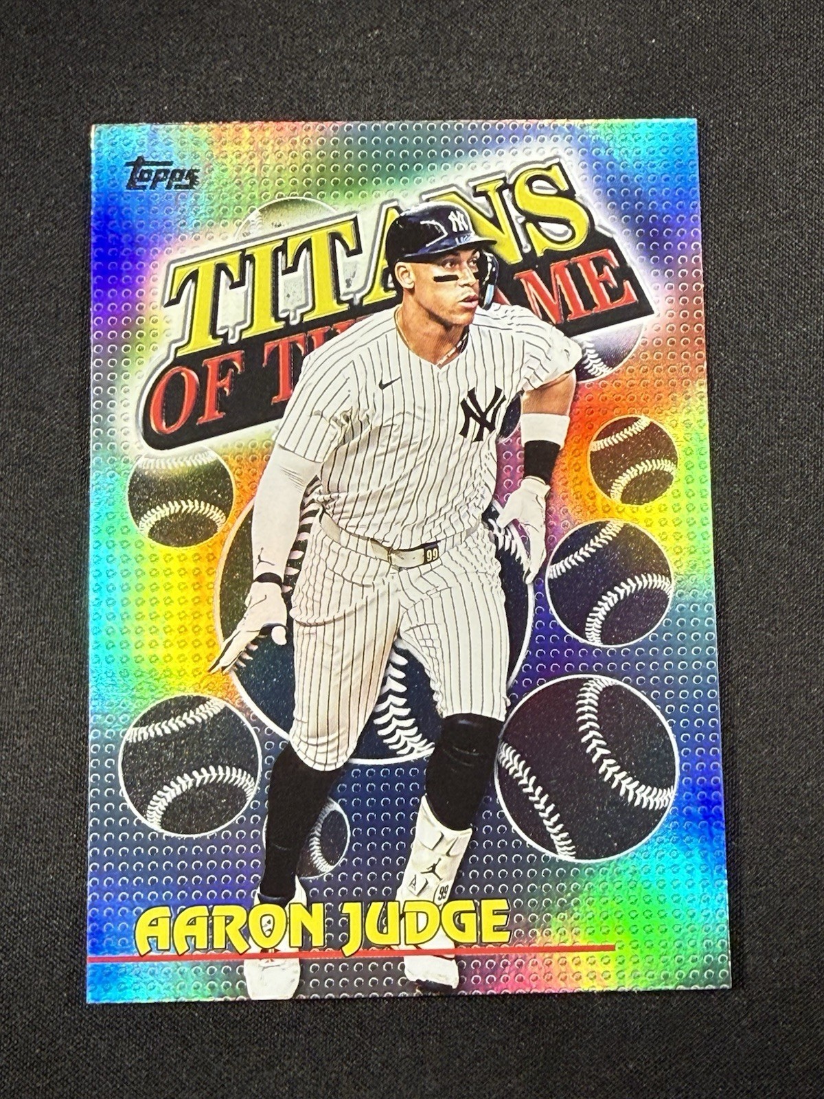 2026 Topps Aaron Judge #TOG-3 Titans of the Game