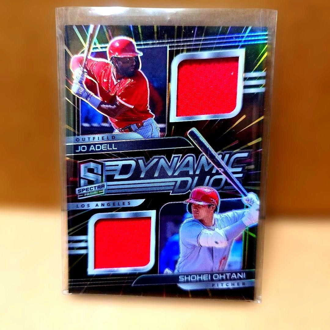 MLB Trading Card Jo Adell Shohei Ohtani Dynamic Duo 29/75 Limited Card