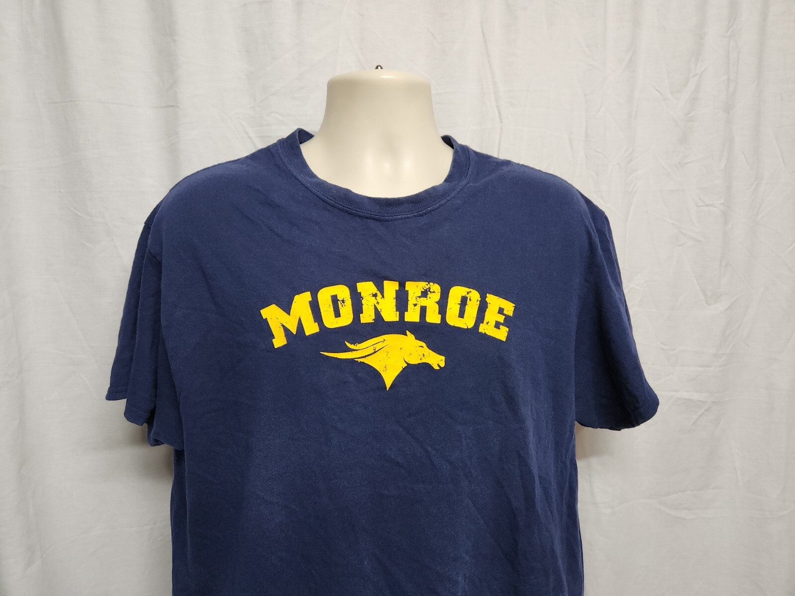 Monroe College Adult Large Blue TShirt