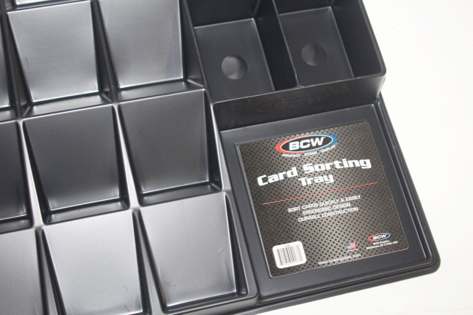 US Ship – BCW Card Sorting Tray – 24 Slot Trading Card Organizer TCG & Sports