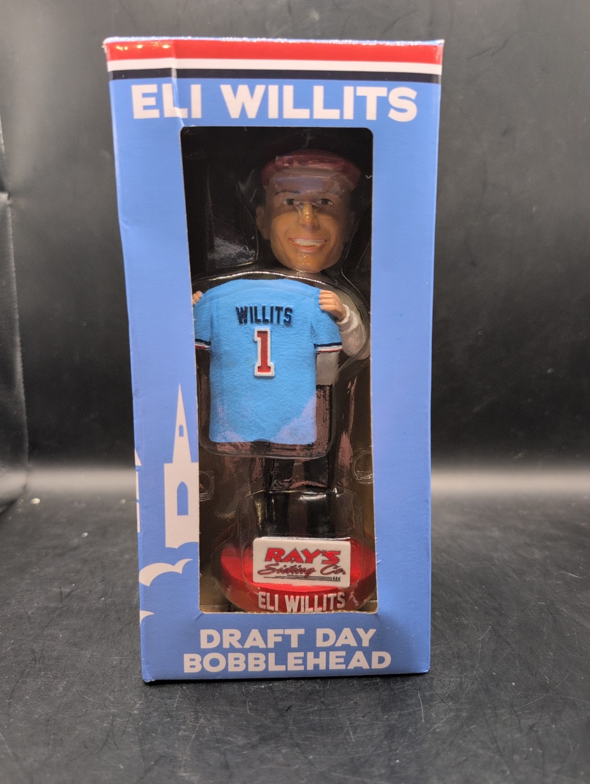 Eli Willits #1 Pick Fredericksburg Nationals SGA Bobblehead & Card 4/19/26
