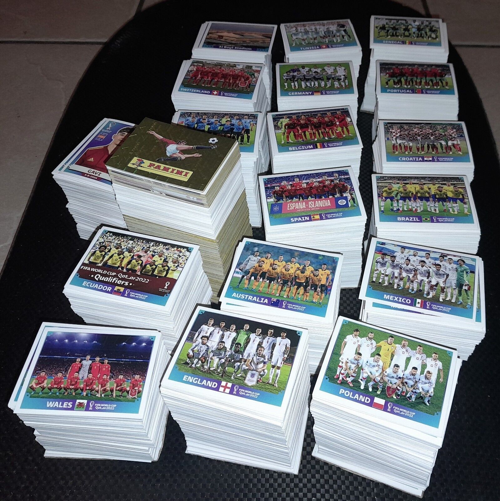 2022 Panini FIFA World Cup Qatar Stickers Pick CRO to KOR