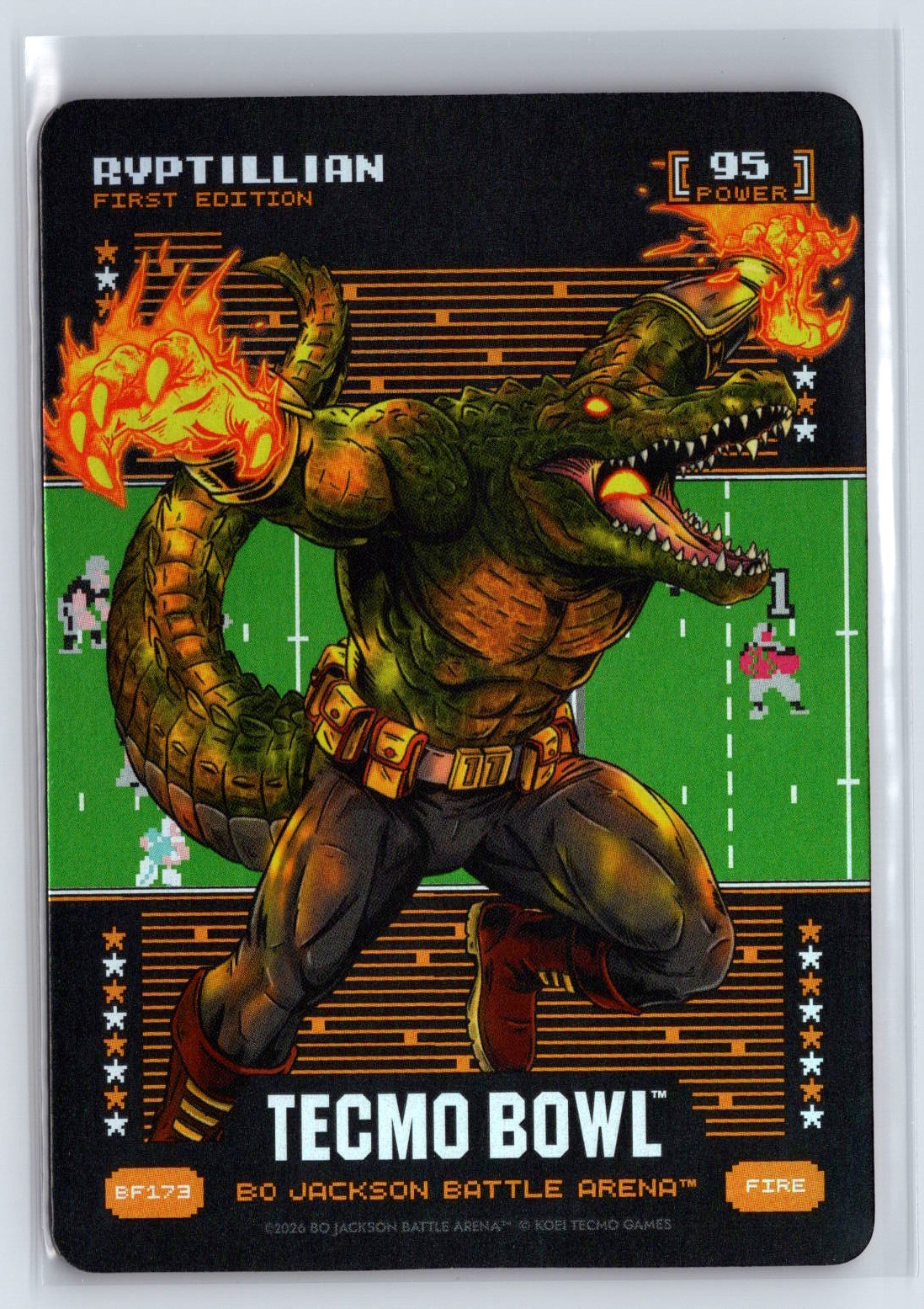 2026 Bo Jackson Battle Arena “Ryptillian” MARK RYPIEN #BF173 BattleFoil FIRE