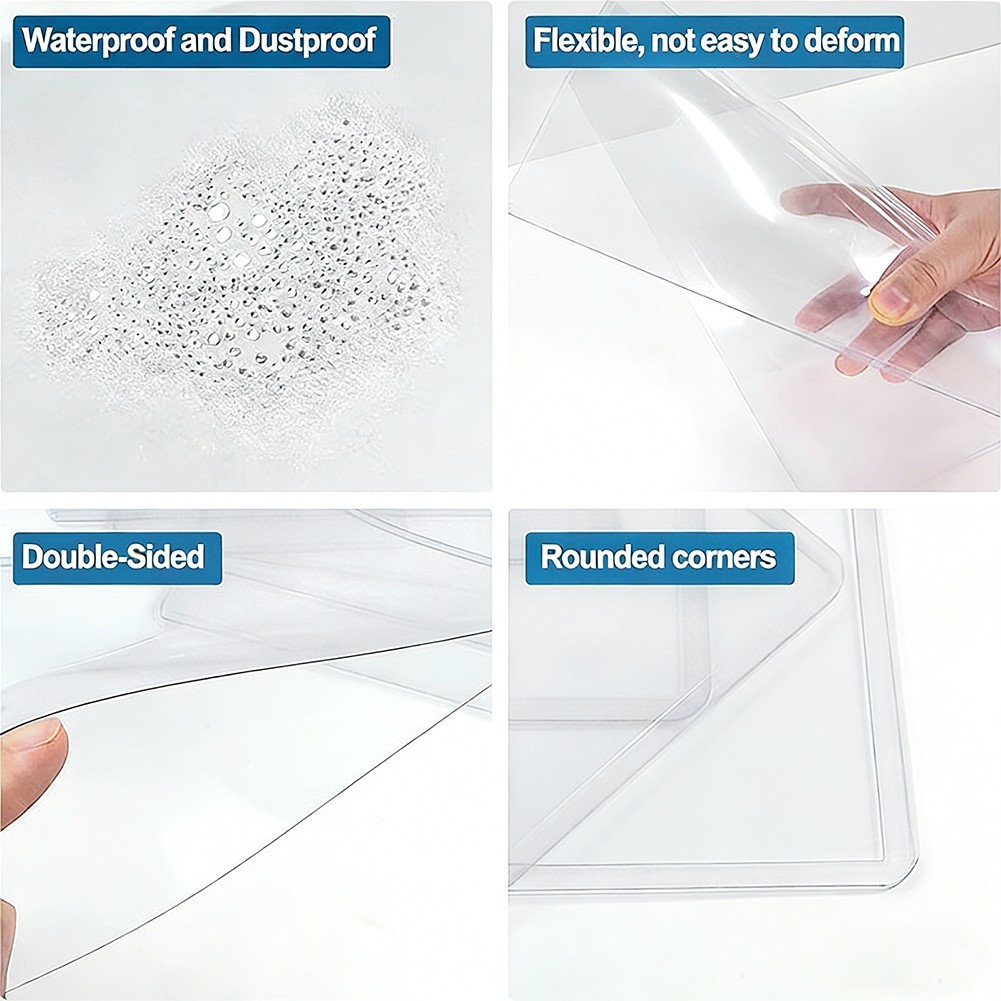 Rigid Print Protector Clear Plastic Sleeves Photo Postcard 4x 6”/ 5x 7”/ 6×9”