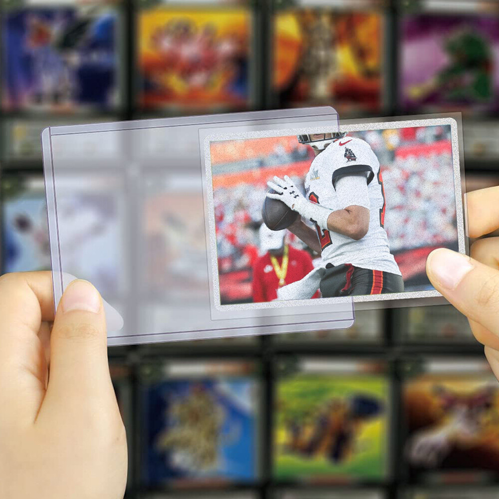 25 Platinum Protectors Clear Trading Card Sleeves Plastic Toploader Card Holders