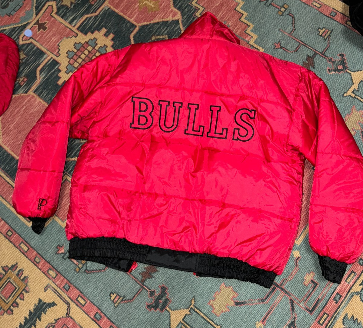 Vintage Pro player NBA Chicago Bulls Reversible Puffer Jacket Men Size XL