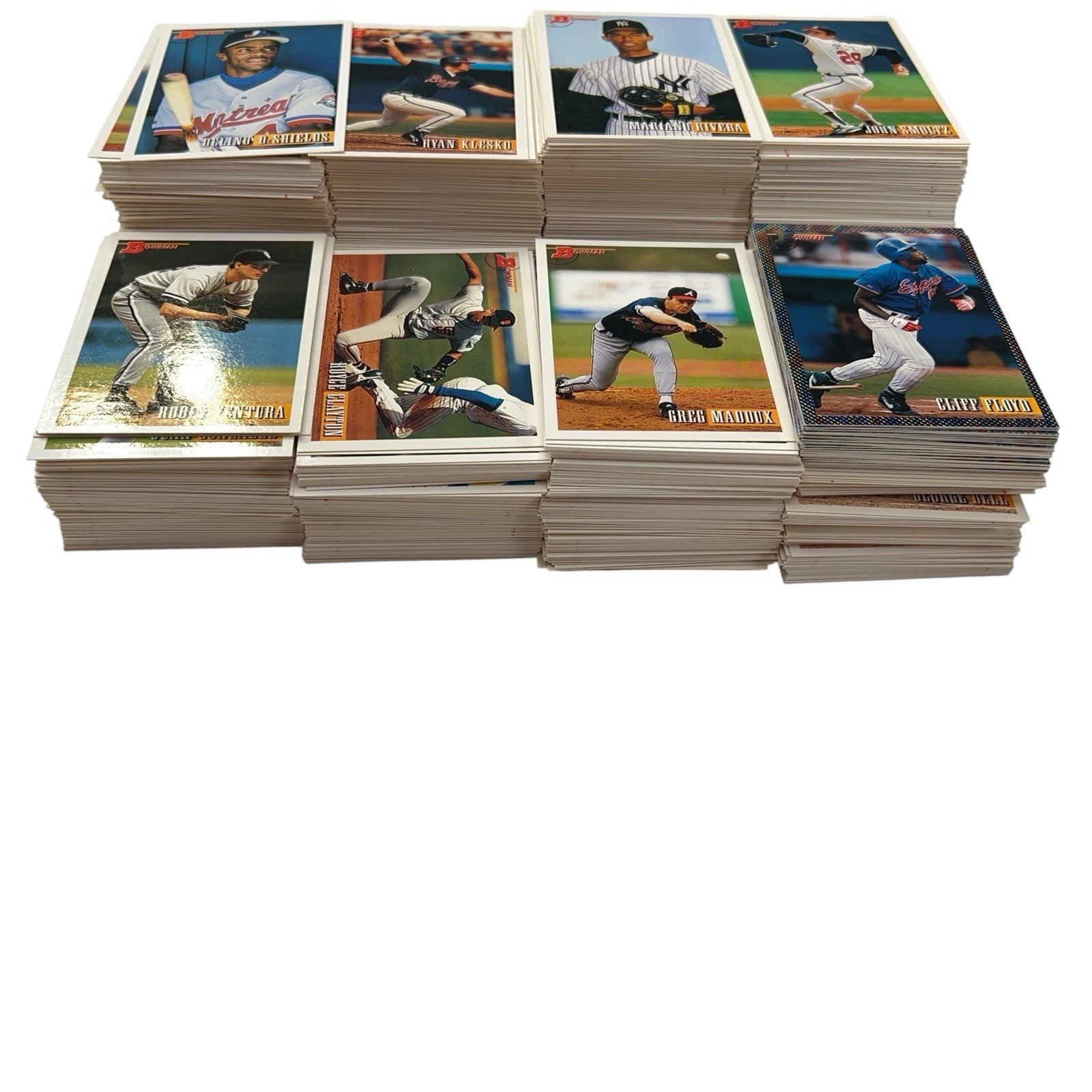 1993 BOWMAN BASEBALL LOT 1100+ CARDS WITH FOILS COMMONS SOME STARS