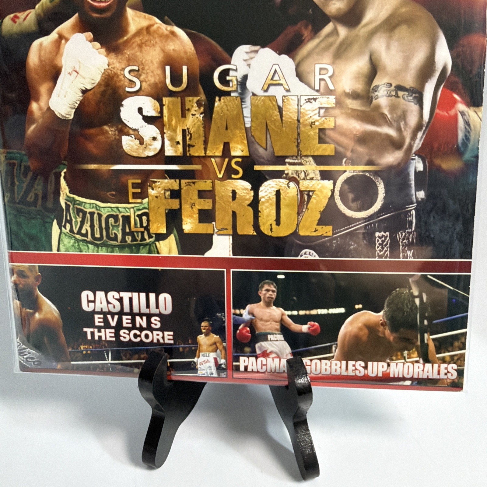 Latin Boxing Magazine Second Issue #2 April 2006 Sugar Shane Vs El Feroz Pacman