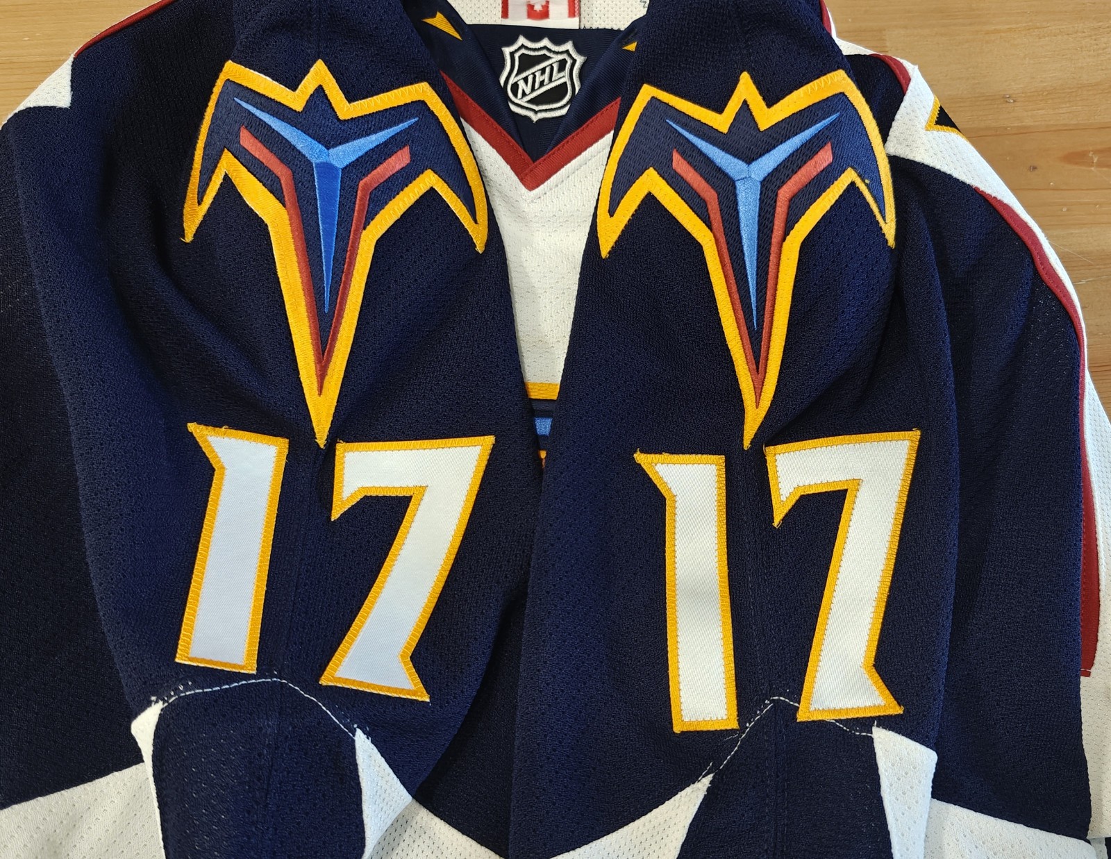Atlanta Thrashers Reebok Edge Size 52 Away White NWT Ilya Kovalchuk