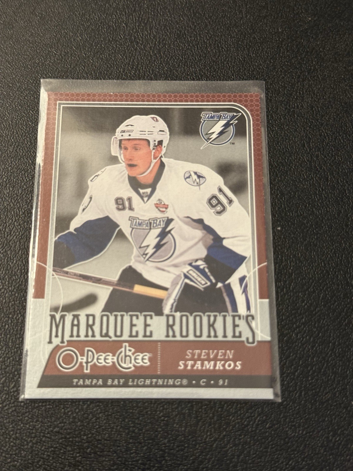 2008-09 O-Pee-Chee – Marquee Rookies Steven Stamkos #795 (RC)