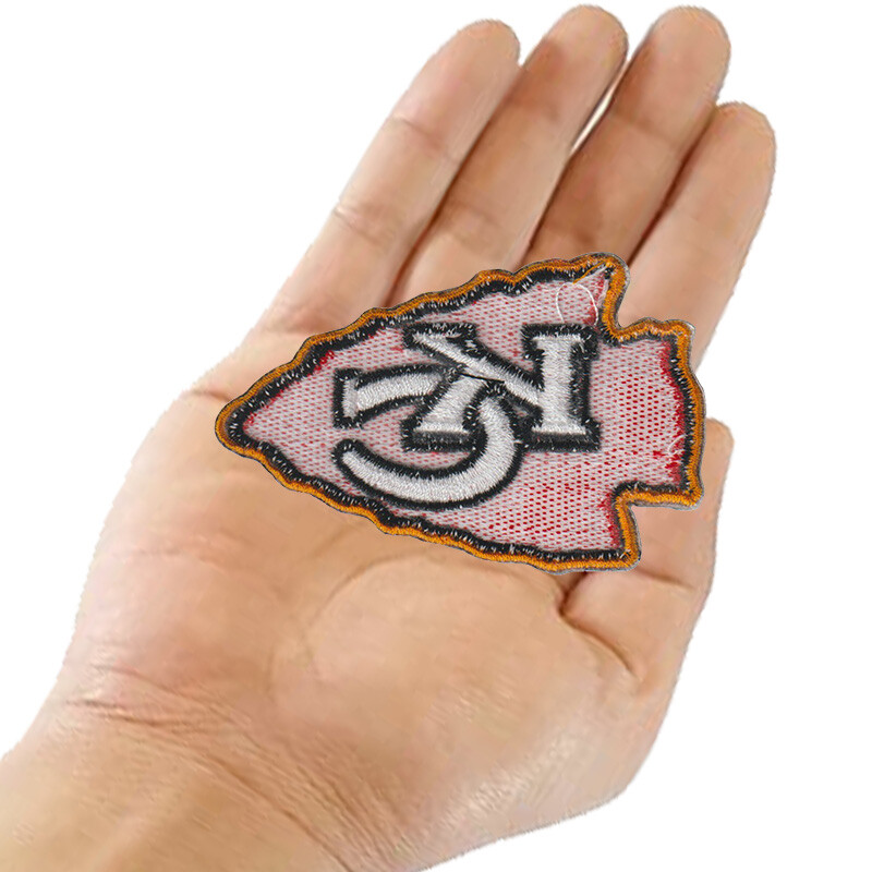 Wholesale Kansas City Chiefs Nation Size 2.8″x1.8″ Sew Embroidered Iron On Patch