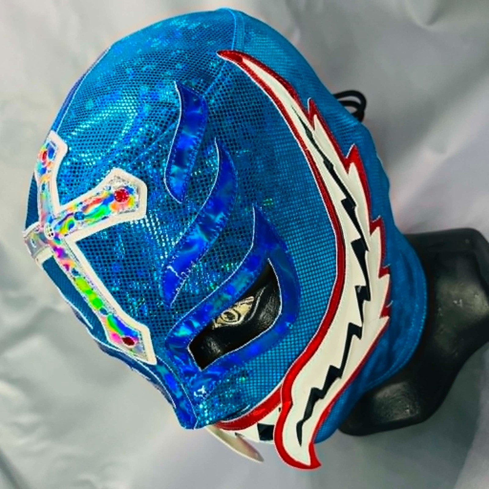 Shark Mysterio Semi professional Lucha Libre Wrestling Mask Mascara luchador Blu