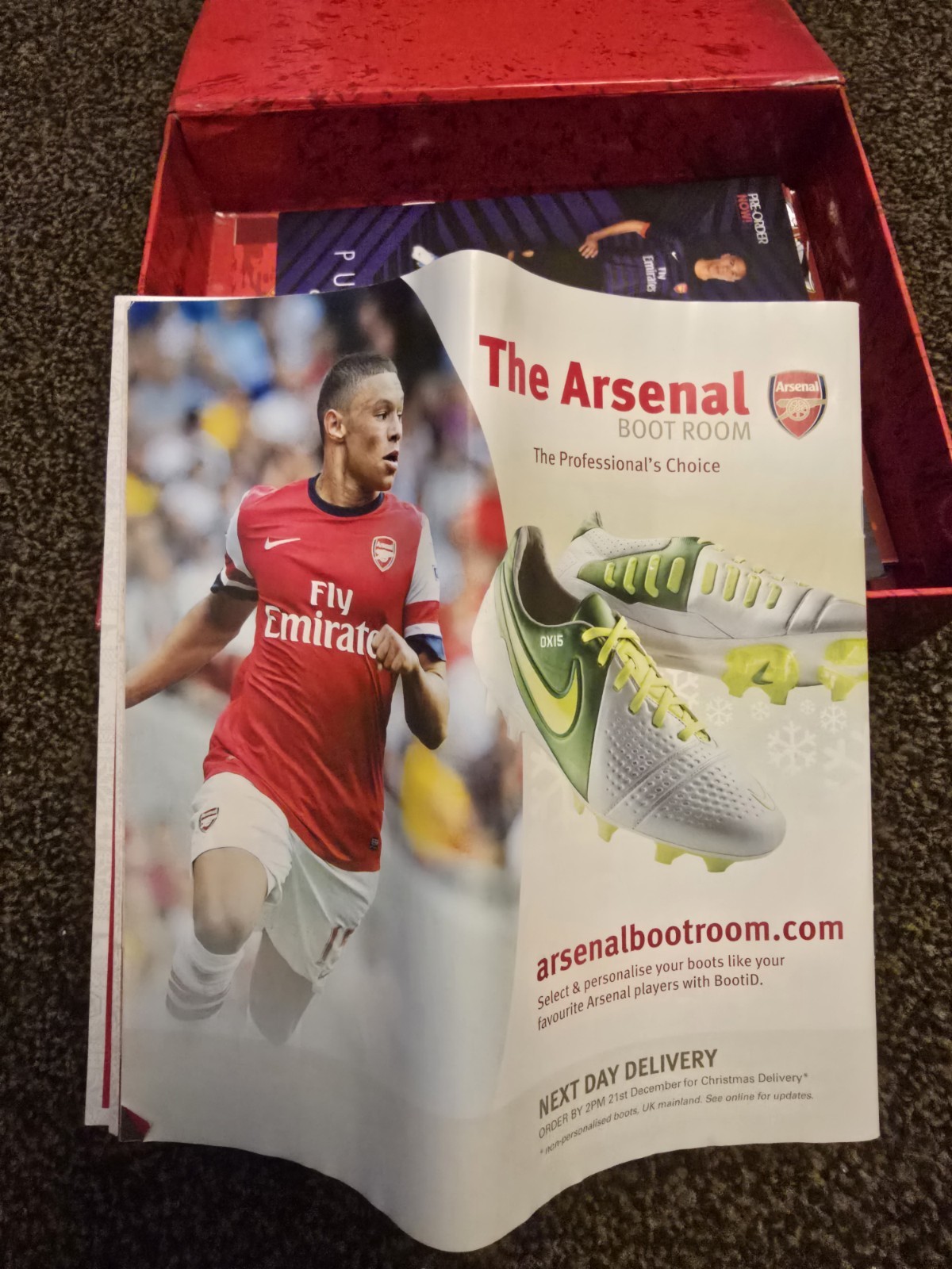 Junior Gunners Arsenal 2012/2013 Season Membership Pack ( 12 – 16 Years Old )