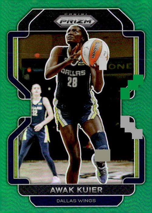 2022 Panini Prizm WNBA #1 Awak Kuier Green Ice