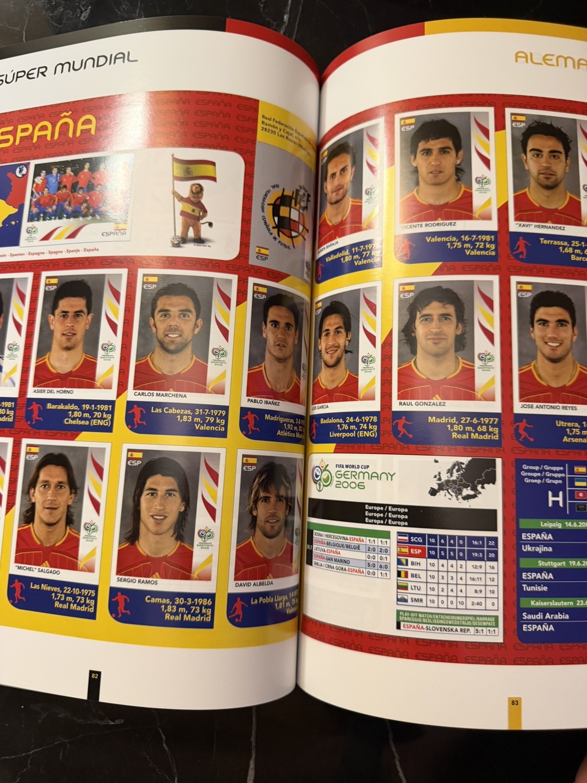 Panini FIFA World Cup Germany 2006 Book With Printed Stickers Full Set Germany