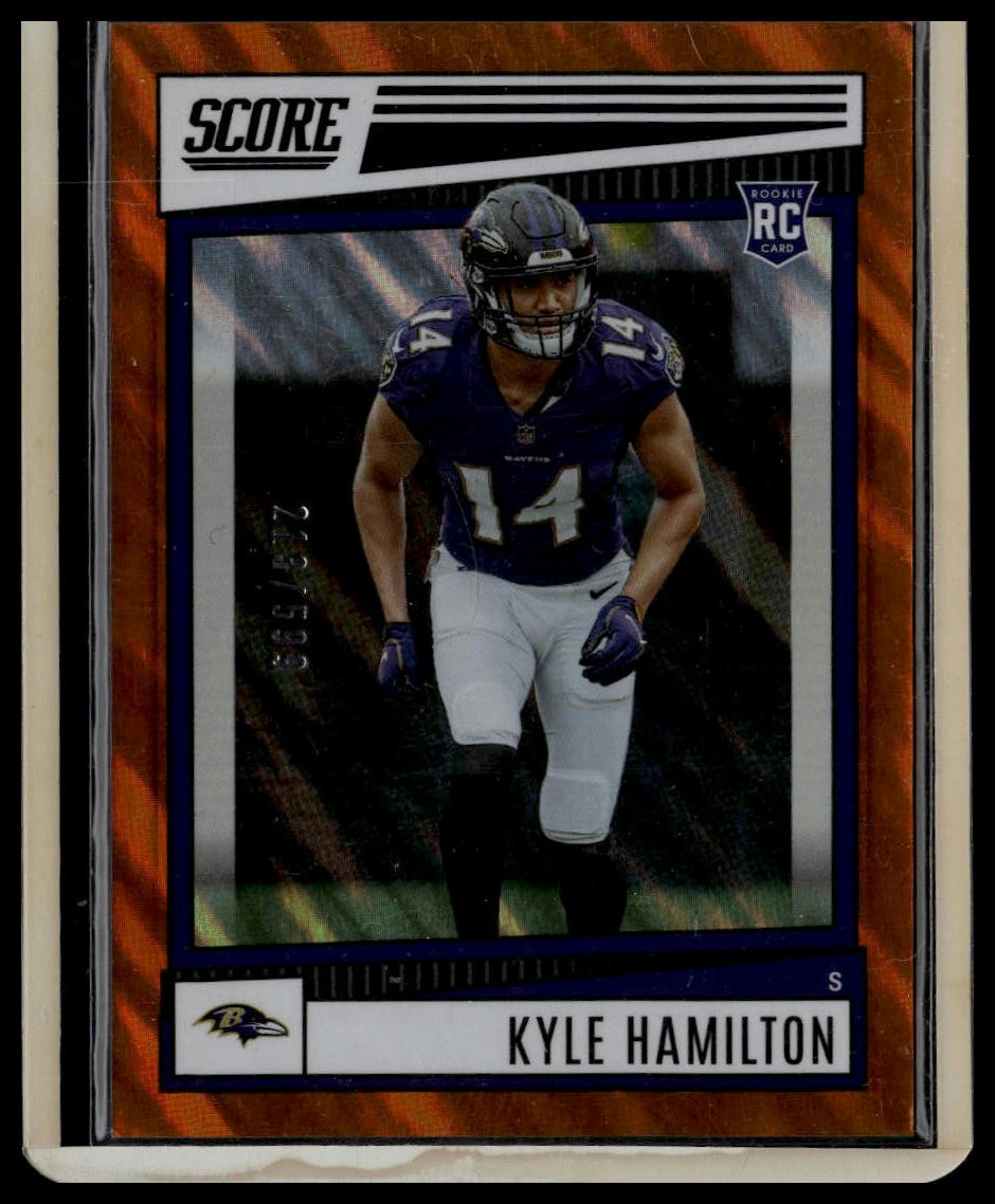2022 Score #364 Kyle Hamilton Lava #/599