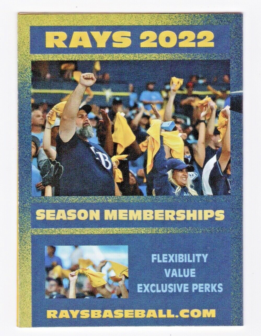 Tampa Bay Rays 2022 Regular Season Pocket Schedule – Featuring Wander Franco