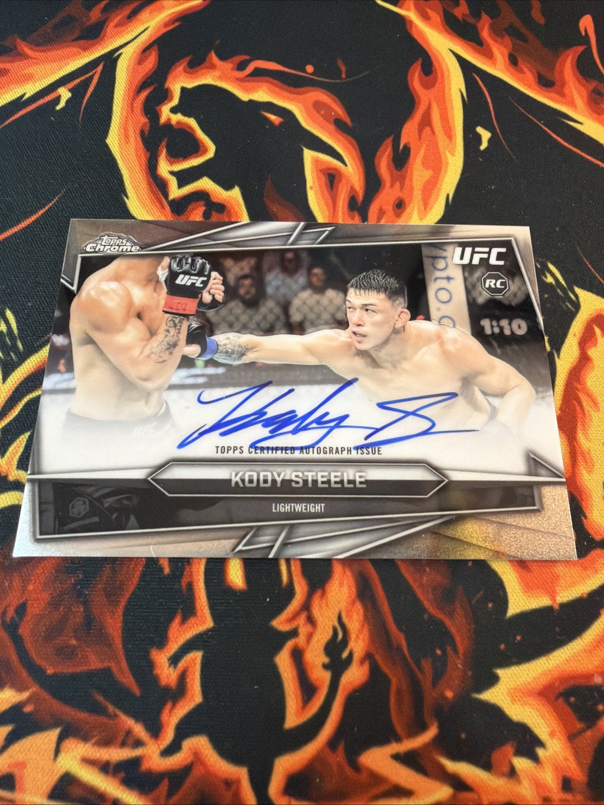 2026 KODY STEELE TOPPS CHROME ROOKIE AUTO