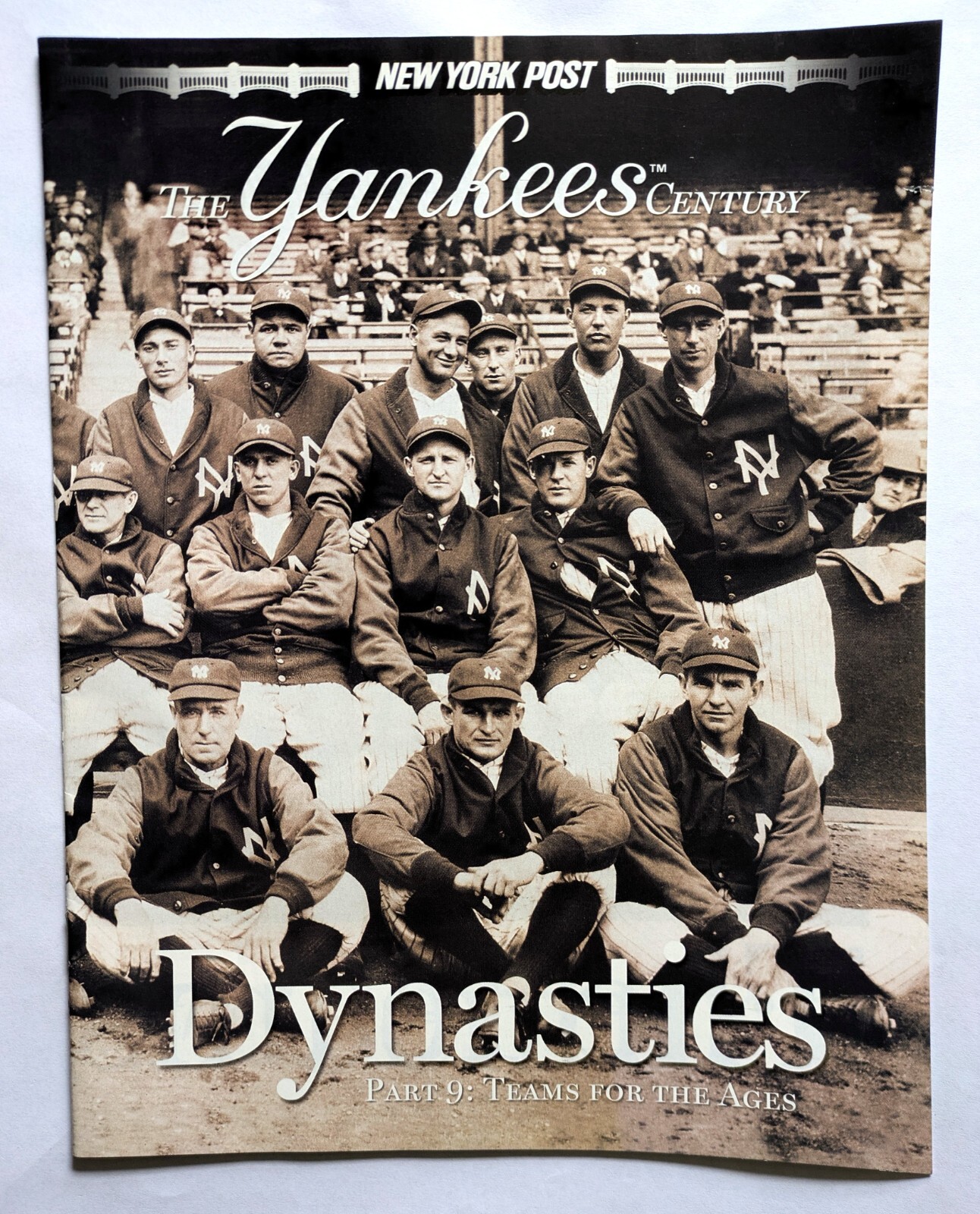The Yankees Century New York Post Complete 10 Part Series with 2 Pt 10s