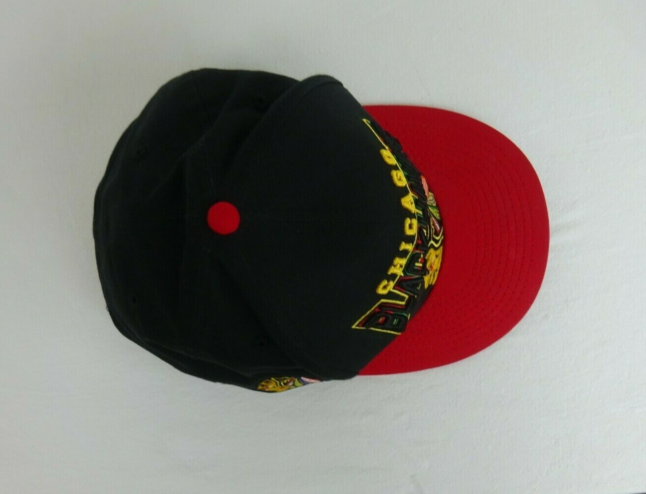 Chicago Blackhawks New Era 9Fifty 2 Tone Black Red Snapback Hat NHL