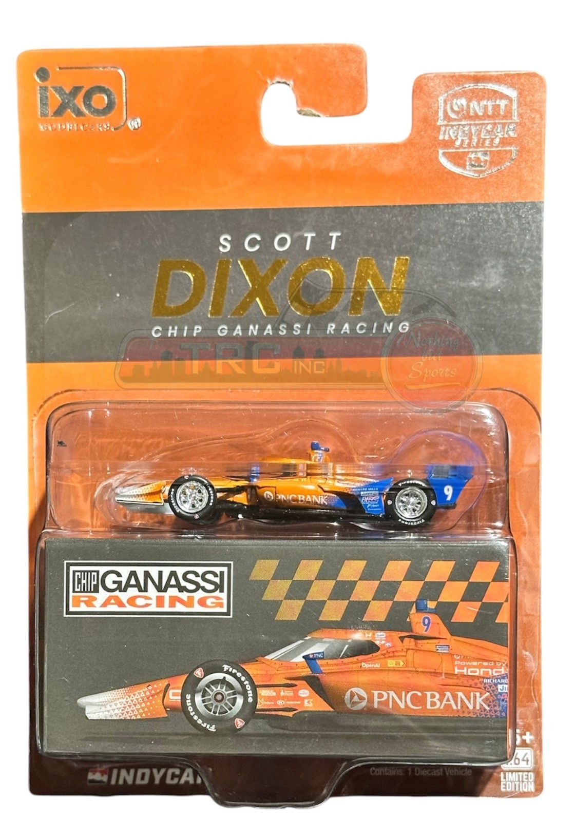 Scott Dixon 2026 IXO America 1/64 #9 PNC Bank/Chip Ganassi Racing NTT Indy Car