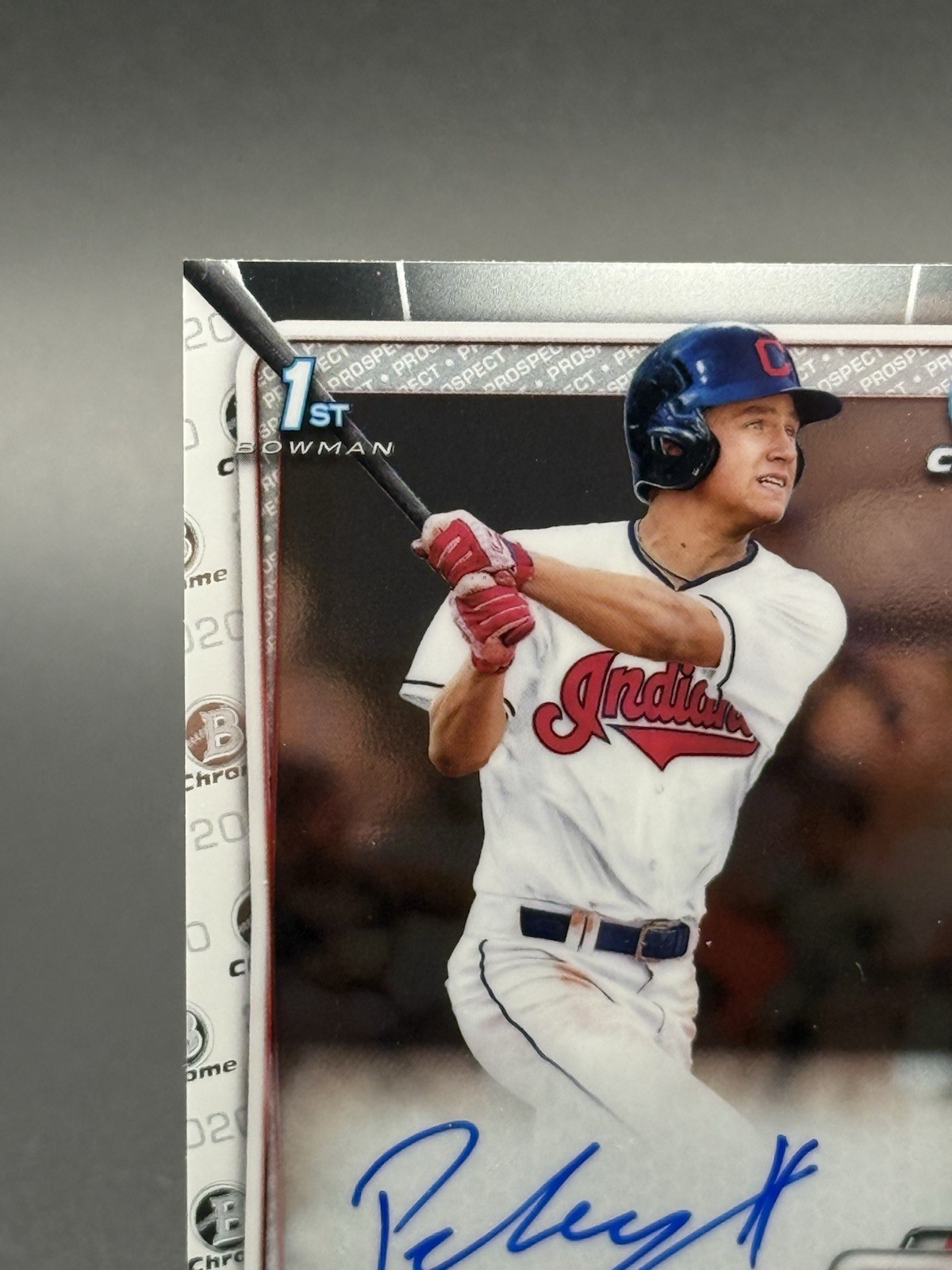2020 Bowman Draft PETEY HALPIN 1st Chrome Auto CDA-PH – Guardians