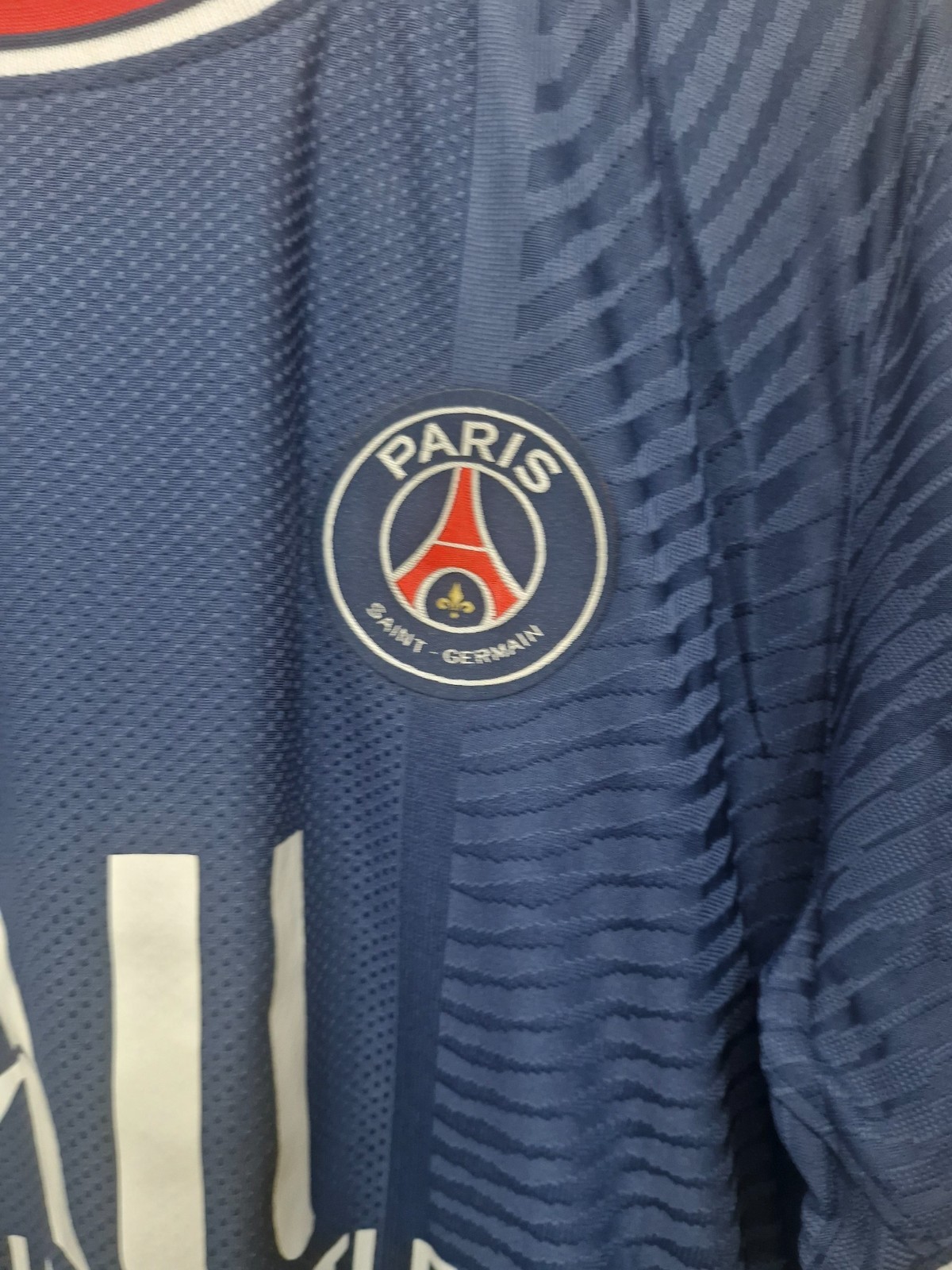 PSG 2021/22 Home Jersey, Size Large (L), Player Specs