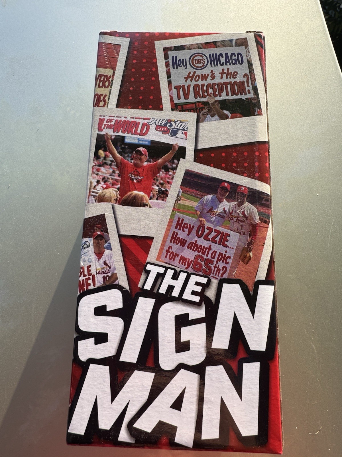 Marty Prather AKA THE SIGN MAN Springfield Cardinals Bobblehead SGA 6-12-26