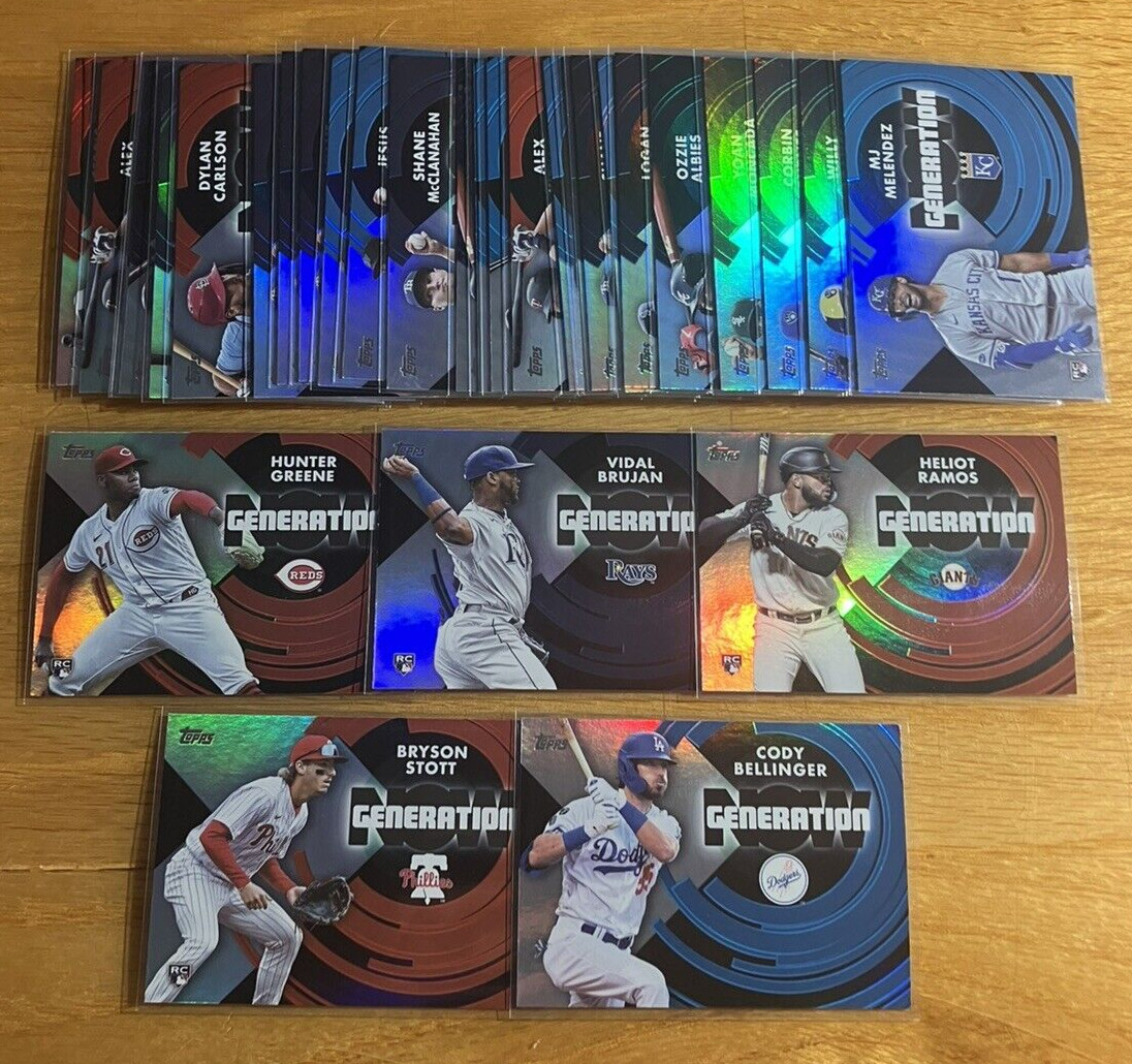 2022 Topps Series 1, 2, & Update Generation Now Insert You Pick #1-90 RC & Stars