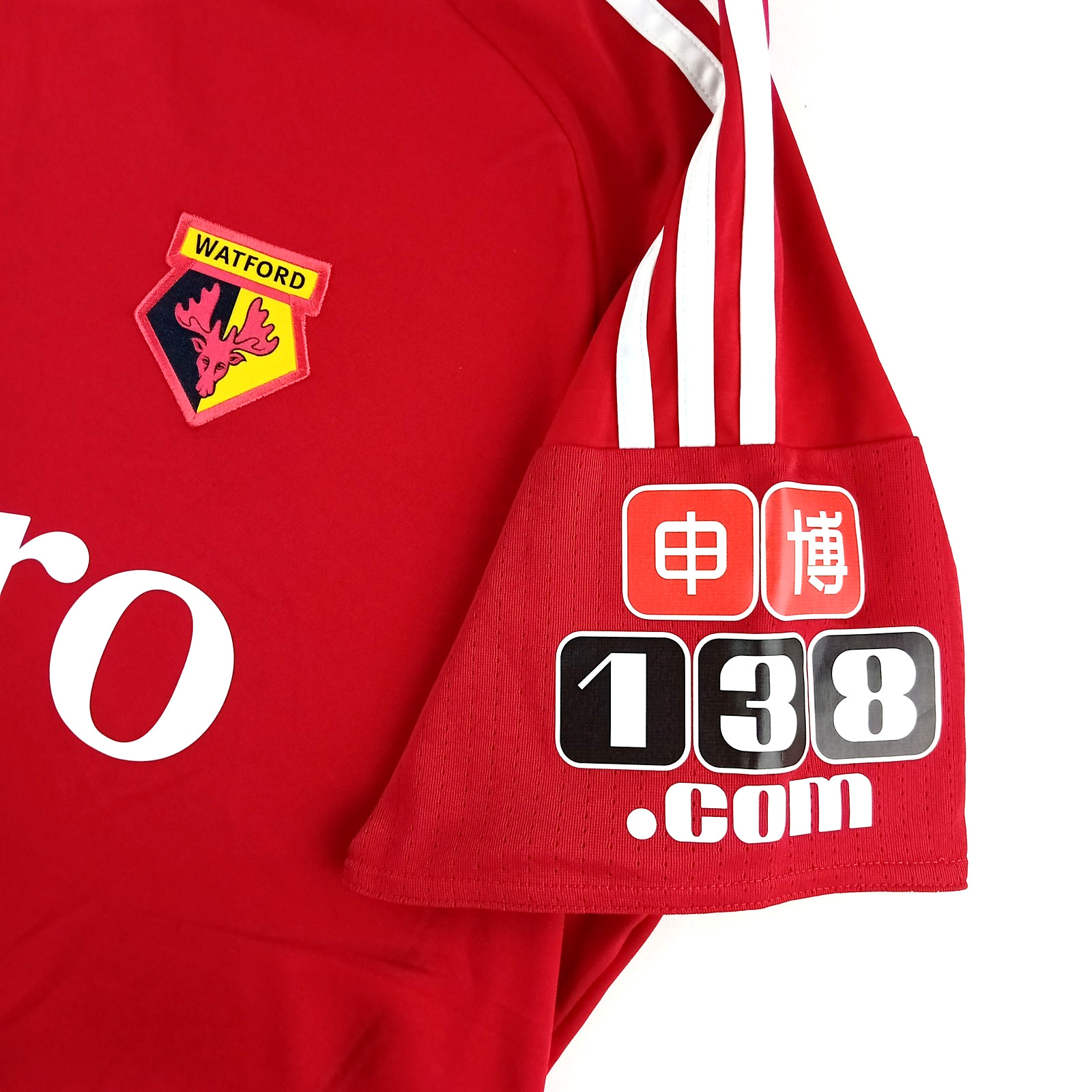 Watford Football Shirt Adidas XL Training Kit Jersey Hornets 2017 2018 CC10