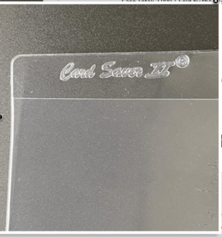 50 Cardboard Gold Card Saver 2 and 100 BCW Sleeves PSA Quantity Discounts!