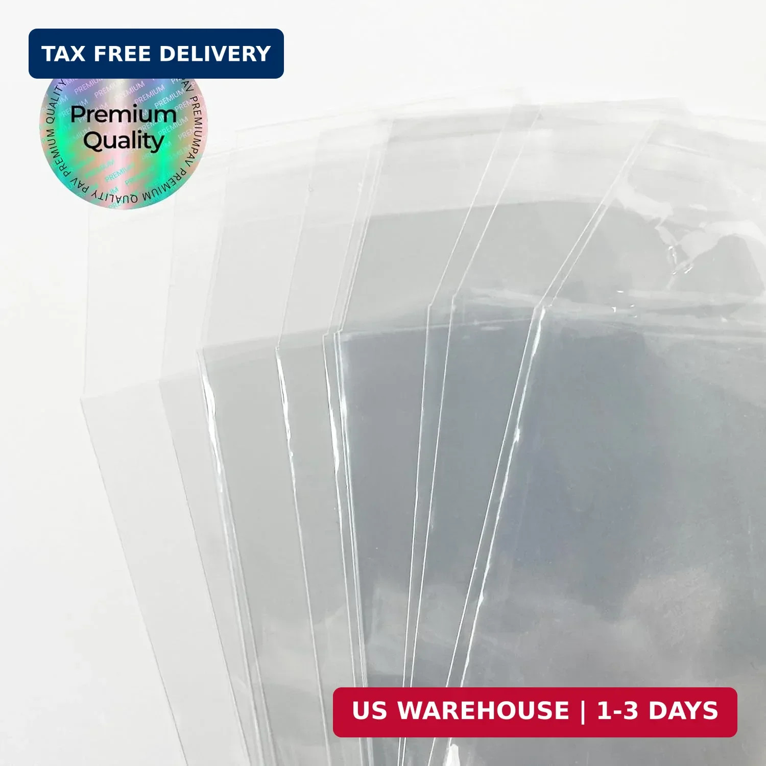PAV Card Team Bags for Magnetic Holders (100 Pack) – Resealable Team Bags for Tr