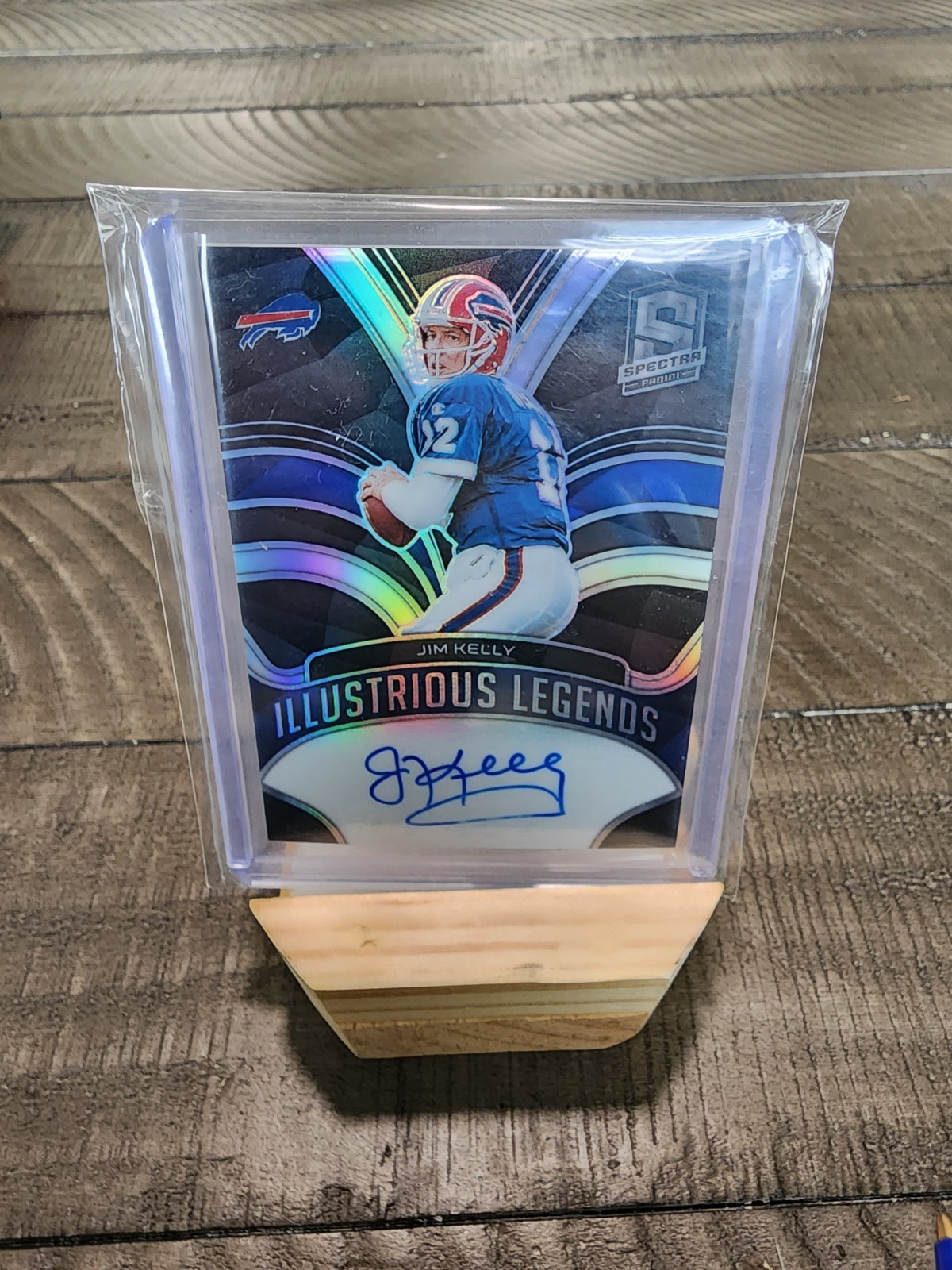 2022 Panini Spectra Illustrious Legends Autos Jim Kelly #ILS-JKE Complete Set