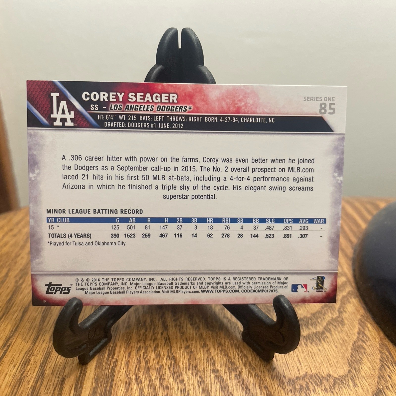 2016 Topps Corey Seager Rookie Card #85 Mint QTY Dodgers Rangers