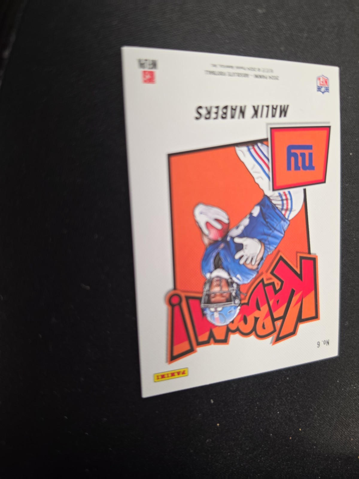 2024 Panini Absolute – Kaboom! Horizontal Malik Nabers #6 (RC)
