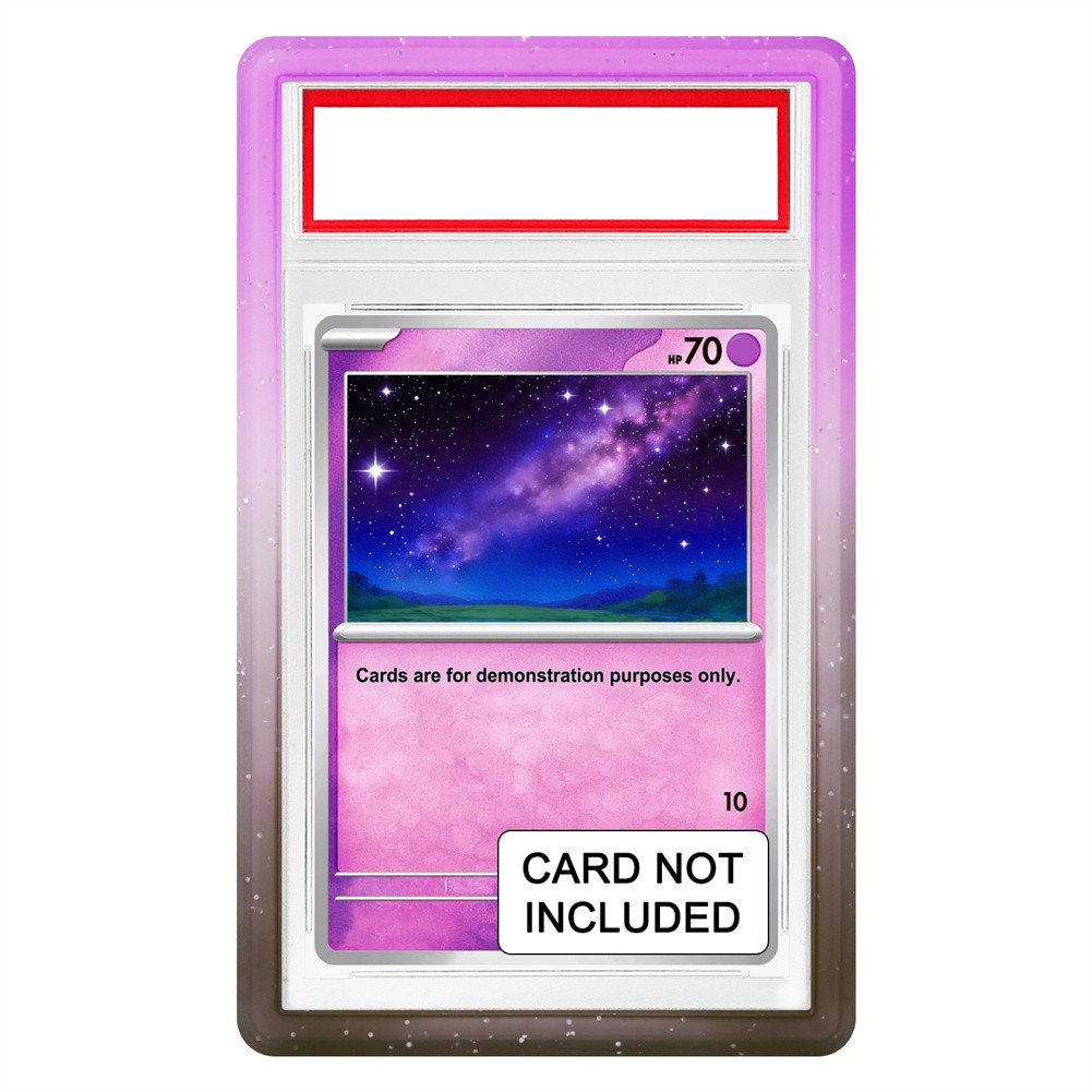 1-5PCS Soft TPU Bumper Guard Slab Edge Protector Case For PSA Graded Cards