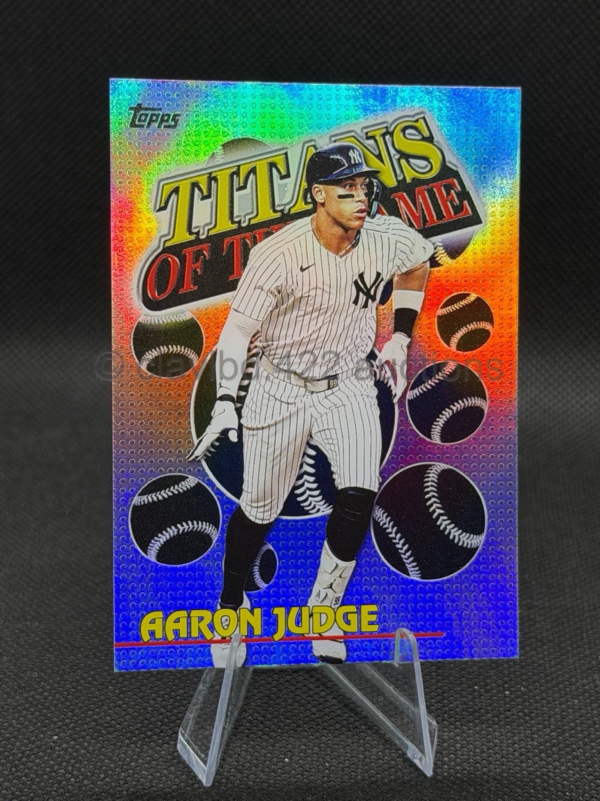 2026 TOPPS MLB – Aaron Judge Titans of the Game Insert #TOG-3 NY Yankees NYY