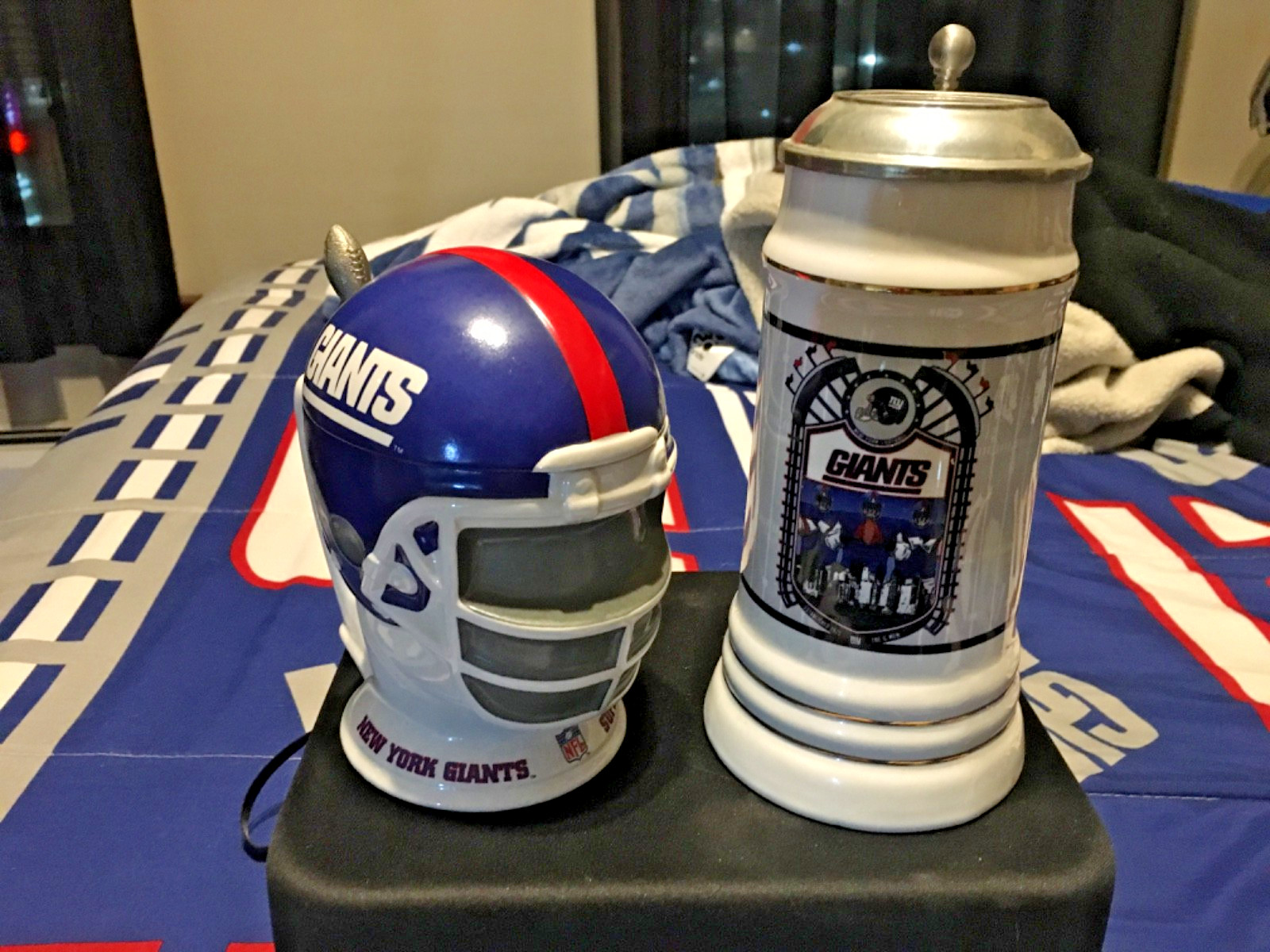 New York Giants Steins, Lot of 2, new, never used