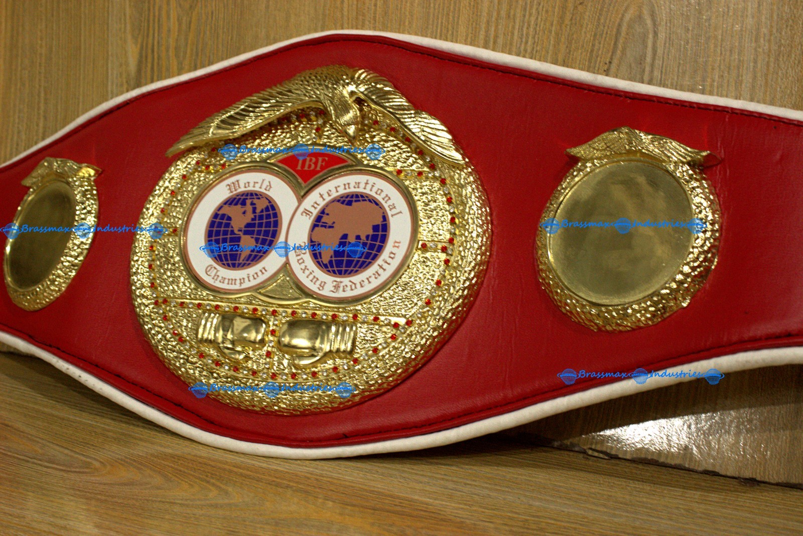 IBF Boxing Championship Title Belt 10mm 3D International Boxing Federation Belt