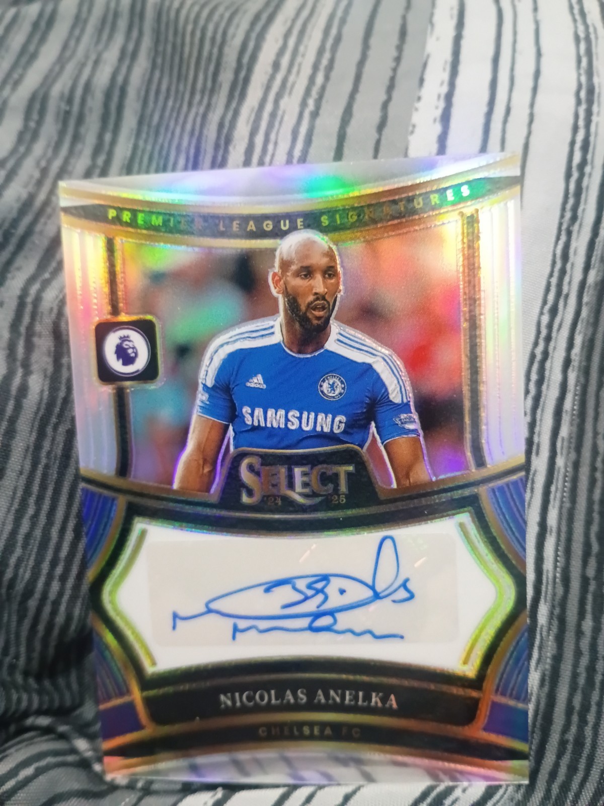 Nicolas Anelka #S-NA 2024-25 Select Premier League Signatures Chelsea FS-1