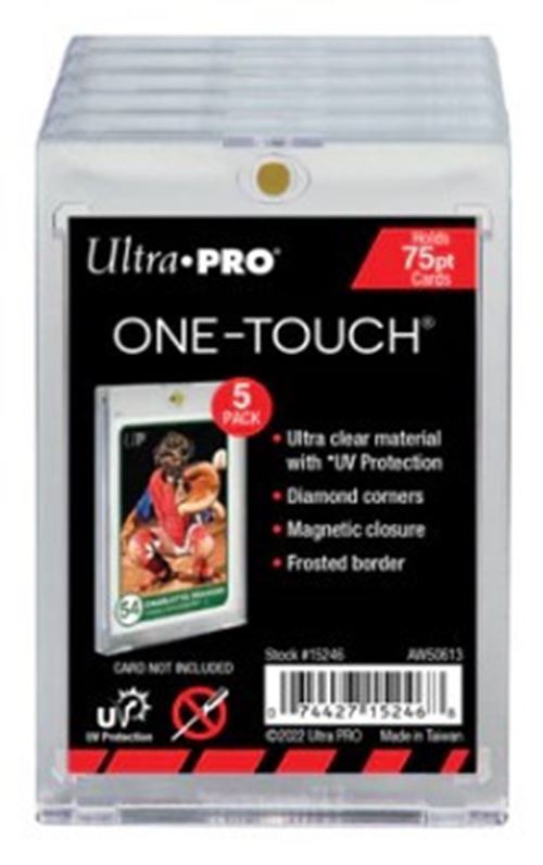 Ultra Pro 75PT UV ONE-TOUCH Magnetic Holder – 5 pack