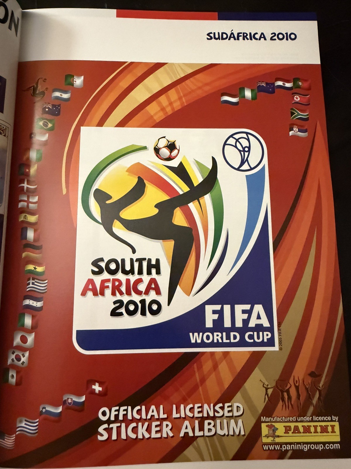Panini FIFA World Cup South Africa 2010 Book With Printed Stickers Full Set