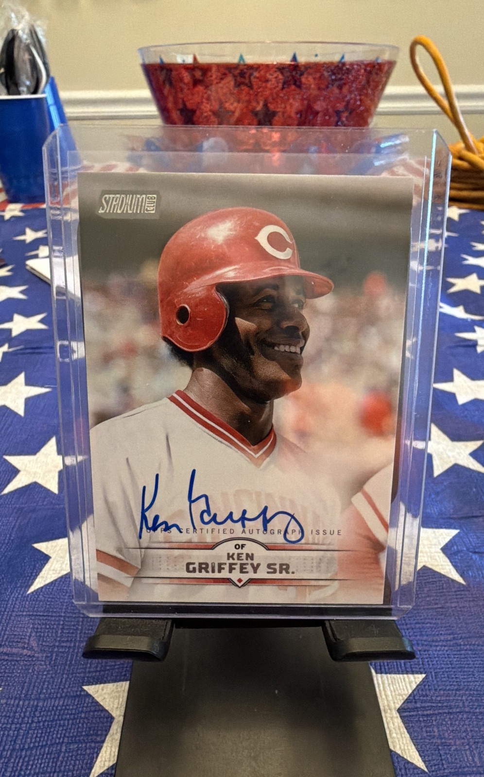 2025 Topps Stadium Club – Autographs Ken Griffey #SCBA-KG (AU)