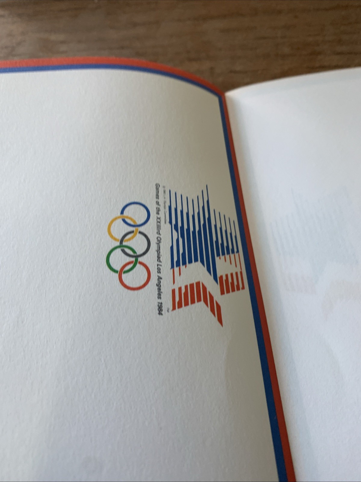 1984 Olympics Los Angeles Olympiad stationary paper pad unused